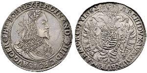 1 Thaler Saint-Empire romain germanique (962-1806) Argent Ferdinand III, Holy Roman Emperor (1608-1657)
