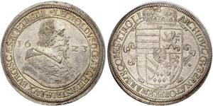 1 Thaler Saint-Empire romain germanique (962-1806) Argent Léopold V d