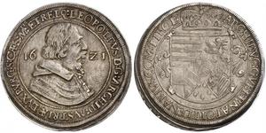 1 Thaler Saint-Empire romain germanique (962-1806) Argent Léopold V d