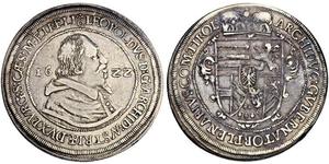 1 Thaler Saint-Empire romain germanique (962-1806) Argent Léopold V d