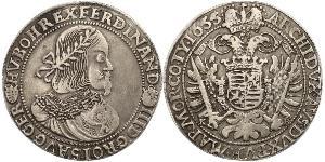 1 Thaler Saint-Empire romain germanique (962-1806) Argent Ferdinand III, Holy Roman Emperor (1608-1657)