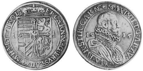 1 Thaler Saint-Empire romain germanique (962-1806) Argent 