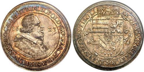 1 Thaler Saint-Empire romain germanique (962-1806) Argent Léopold V d