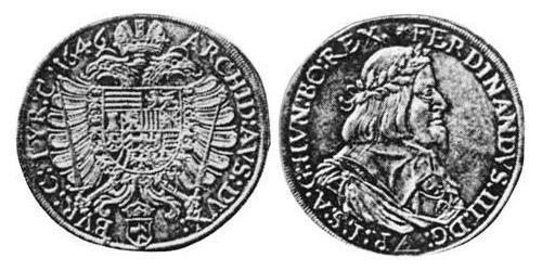 1 Thaler Saint-Empire romain germanique (962-1806) Argent 