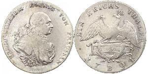 1 Thaler States of Germany Argent 
