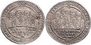 1 Thaler States of Germany Argent 