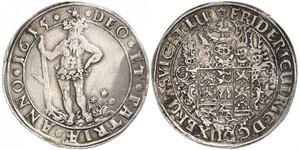 1 Thaler States of Germany Argent Frédéric-Ulrich de Brunswick-Lunebourg (1591 - 1634)