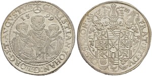 1 Thaler States of Germany Argent 