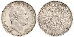 1 Thaler States of Germany Argent 