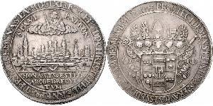 1 Thaler States of Germany Argent 