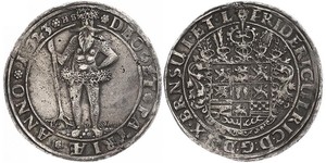 1 Thaler States of Germany Argent Frédéric-Ulrich de Brunswick-Lunebourg (1591 - 1634)