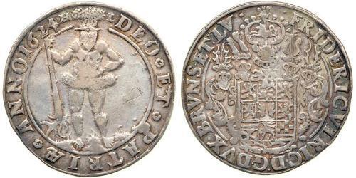 1 Thaler States of Germany Argent Frédéric-Ulrich de Brunswick-Lunebourg (1591 - 1634)
