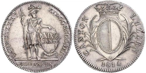 1 Thaler Suisse Argent 