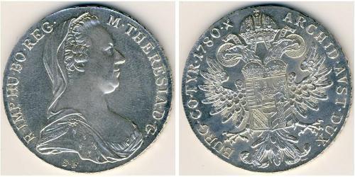 1 Thaler Ååstenrik Argent 