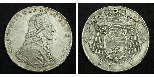 1 Thaler Ååstenrik / Salzbourg (1328 - 1803) Argent Hieronymus von Colloredo-Mannsfeld (1732 - 1812)