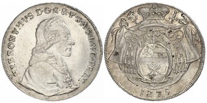 1 Thaler Ååstenrik / Salzbourg (1328 - 1803) Argent Hieronymus von Colloredo-Mannsfeld (1732 - 1812)