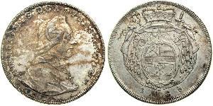 1 Thaler Ååstenrik / Salzbourg (1328 - 1803) Argent Hieronymus von Colloredo-Mannsfeld (1732 - 1812)