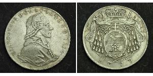 1 Thaler Ååstenrik / Salzbourg (1328 - 1803) Argent Hieronymus von Colloredo-Mannsfeld (1732 - 1812)