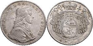 1 Thaler Ååstenrik / Salzbourg (1328 - 1803) Argent Hieronymus von Colloredo-Mannsfeld (1732 - 1812)