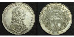 1 Thaler Ååstenrik / Salzbourg (1328 - 1803) Argent Hieronymus von Colloredo-Mannsfeld (1732 - 1812)