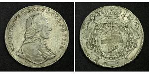1 Thaler Ååstenrik / Salzbourg (1328 - 1803) Argent Hieronymus von Colloredo-Mannsfeld (1732 - 1812)