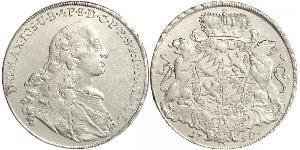 1 Thaler Électorat de Bavière (1623 - 1806) Argent Maximilien III Joseph de Bavière(1727 – 1777)