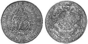 1 Thaler Électorat de Bavière (1623 - 1806) Argent 