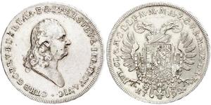 1 Thaler Électorat de Bavière (1623 - 1806) Argent Charles Théodore de Bavière (électeur) (1724 - 1799)