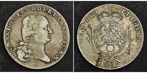 1 Thaler Électorat de Bavière (1623 - 1806) Argent 