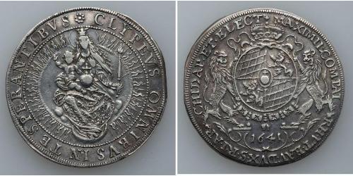 1 Thaler Électorat de Bavière (1623 - 1806) Argent 