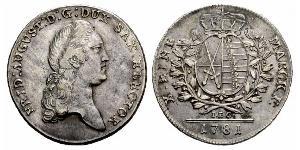 1 Thaler Électorat de Saxe (1356 - 1806) Argent Auguste II (1670 - 1733)