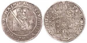 1 Thaler Électorat de Saxe (1356 - 1806) Argent 
