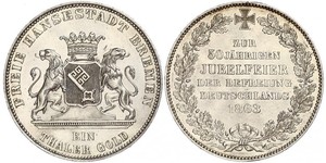 1 Thaler Brema (stato) Argento 