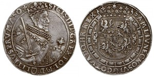 1 Thaler Confederazione Polacco-Lituana (1569-1795) Argento Sigismund III