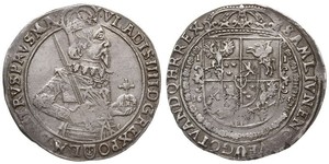 1 Thaler Confederazione Polacco-Lituana (1569-1795) Argento Sigismund III
