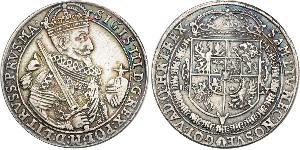 1 Thaler Confederazione Polacco-Lituana (1569-1795) Argento Sigismund III