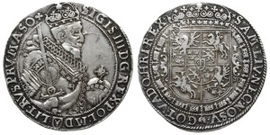 1 Thaler Confederazione Polacco-Lituana (1569-1795) Argento Sigismund III
