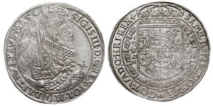 1 Thaler Confederazione Polacco-Lituana (1569-1795) Argento Sigismund III