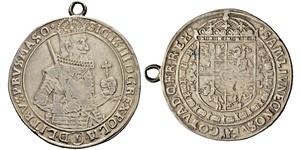 1 Thaler Confederazione Polacco-Lituana (1569-1795) Argento Sigismund III