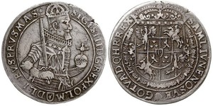1 Thaler Confederazione Polacco-Lituana (1569-1795) Argento Sigismund III