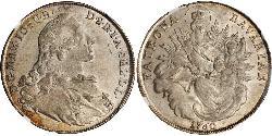 1 Thaler Elettorato di Baviera (1623 - 1806) Argento Massimiliano III di Baviera(1727 – 1777)