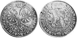 1 Thaler Elettorato di Baviera (1623 - 1806) Argento 