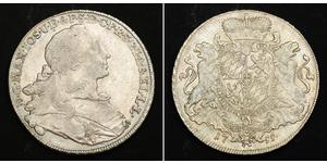 1 Thaler Elettorato di Baviera (1623 - 1806) Argento Massimiliano III di Baviera(1727 – 1777)