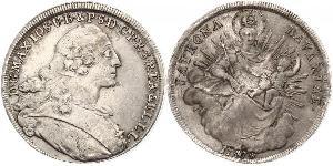 1 Thaler Elettorato di Baviera (1623 - 1806) Argento Massimiliano III di Baviera(1727 – 1777)