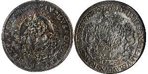 1 Thaler Elettorato di Baviera (1623 - 1806) Argento Massimiliano I di Baviera (elettore)(1573 – 1651)