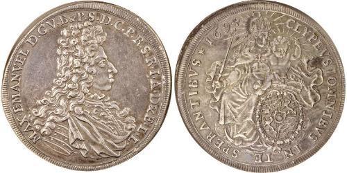 1 Thaler Elettorato di Baviera (1623 - 1806) Argento 