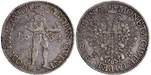 1 Thaler Francia medioevale (843-1791) Argento Carlo V del Sacro Romano Impero (1500-1558)