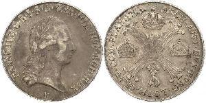 1 Thaler Impero austriaco (1804-1867) Argento Francis II, Holy Roman Emperor (1768 - 1835)