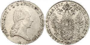 1 Thaler Impero austriaco (1804-1867) Argento Francis II, Holy Roman Emperor (1768 - 1835)