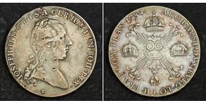 1 Thaler Impero austriaco (1804-1867) Argento 